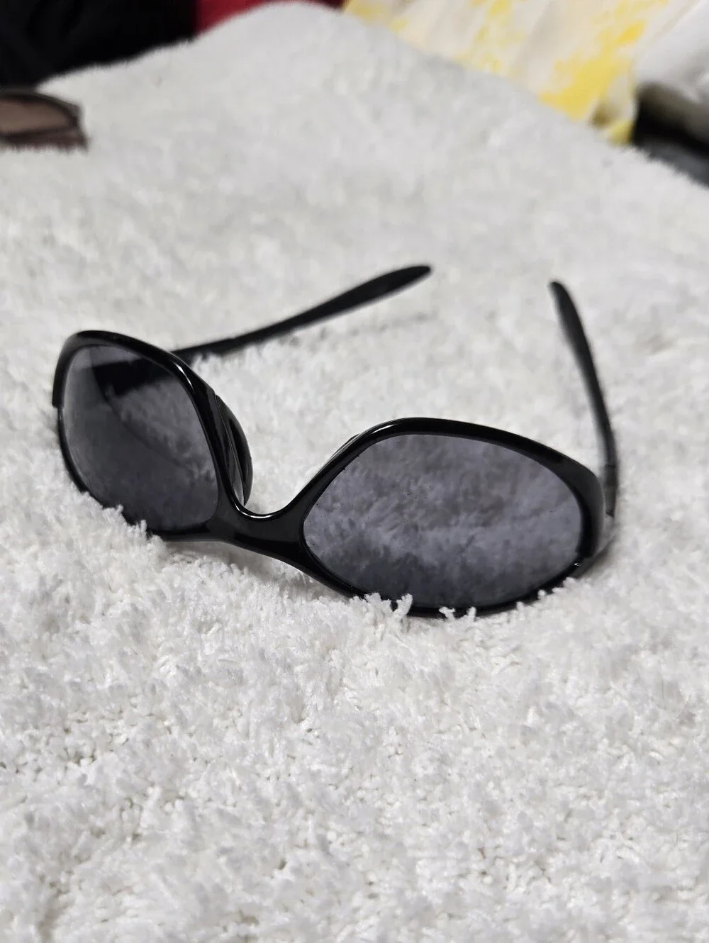 Solaray Black Sport Sunglasses Unisex